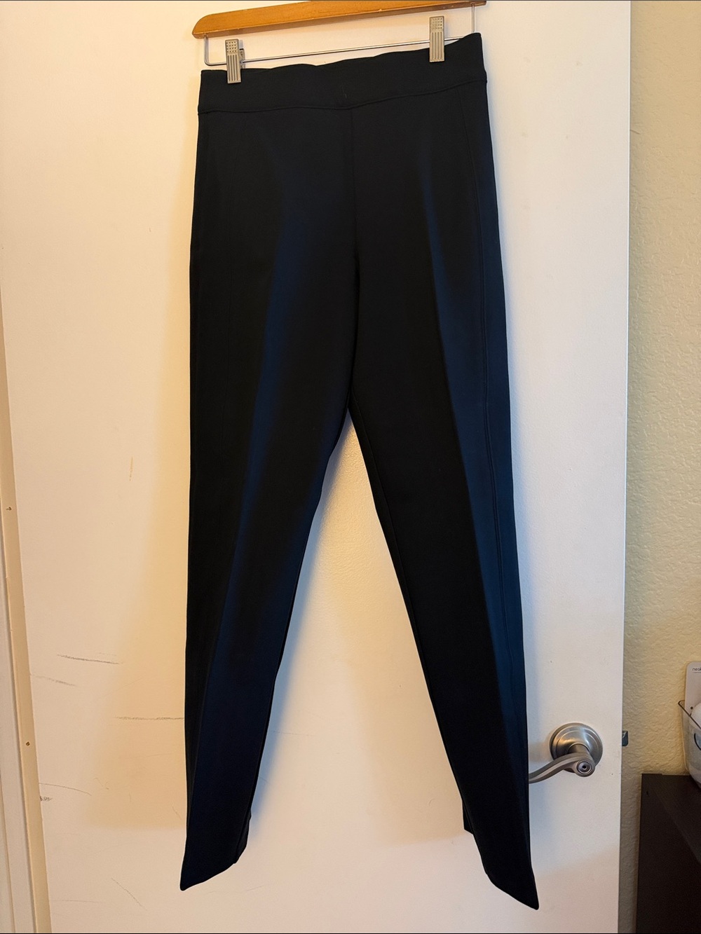 SPANX Black Ponte Skinny Leg Pants